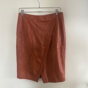 Leather skirt